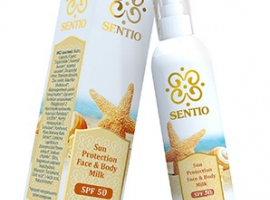 Солнцезащитное молочко для лица и тела SPF 50 Sentio  200мл