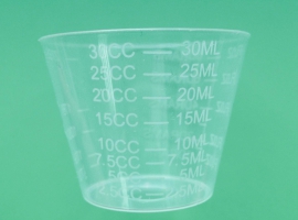 Мерный стакан, 30 мл (пластик)